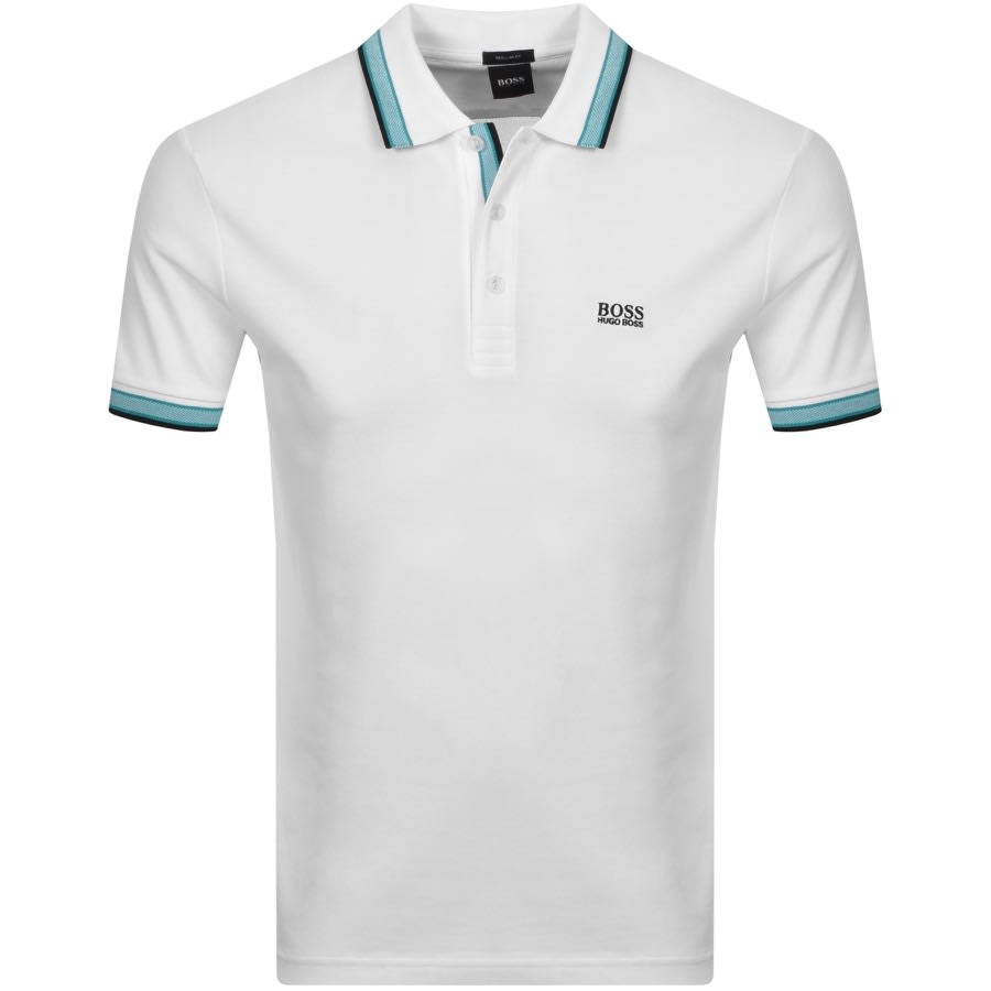 Alternative Image for ProductBOSS Paddy Polo T Shirt White1